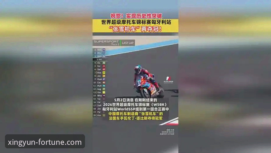 世界超级摩托车锦标赛匈牙利站vs杏运体育观赛体验：最后一圈连超2人夺冠有多燃？